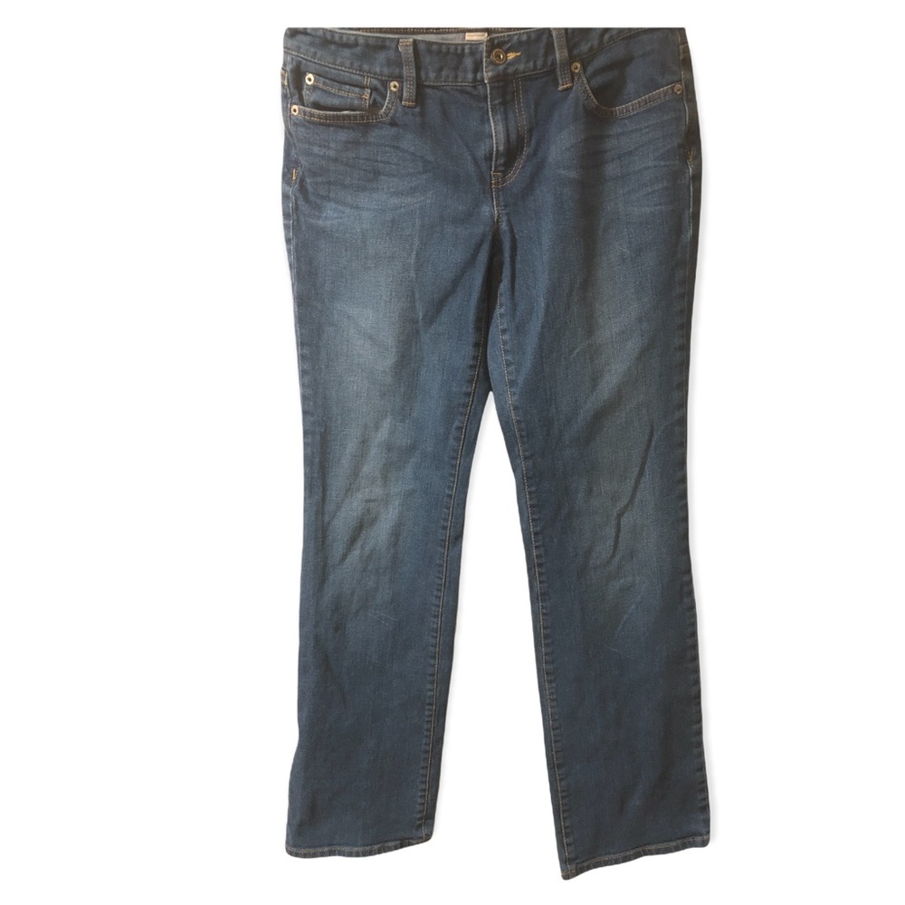 Loft jeans straight leg jeans size 4 EUC